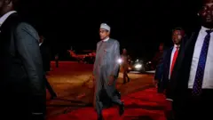 President Buhari return from Newy York