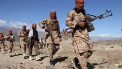 Abarwanyi b'aba Taliban mu ntara ya Laghman mu kwa gatatu 2020