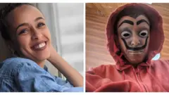 ግራ: ቤትልሔም አበበ ቀኝ: (ቤትልሔም አበበ) ሳለቫዶር ዳሊ 'ማኒ ሃይስት'