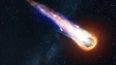 Imagen ilustrativa de un cometa.