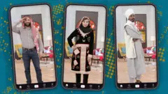 صورة من حلقة بي بي سي اكسترا عن الزي التقليدي