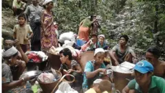 ပလက်ဝအနီးက စစ်ဘေးရှောင်တွေ