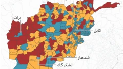 نقشہ افغانستان