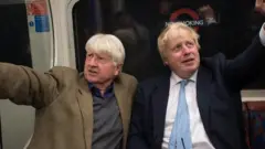 بورس جانسن اور ان کے والد