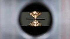 Una celda de yunque de diamante