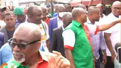 Abaribe, Valentine Ozigbo na Peter Obi