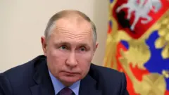 Le président de la Russie, Vladimir Putin