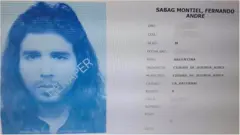 imagem de Fernando Andrés Sabag Montiel em cadastro do governo argentino