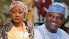 aworan Aisha Buhari ati Garba Sheu