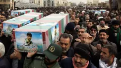 حادثه هواپیمای اوکراین؛ خاکسپاری‌هایی که تلویزیون دولتی پخش نکرد