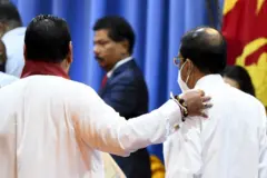 Mahinda and Maithri