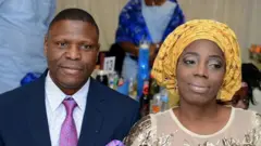 Gabriel Diya for left and im wife Olubunmi Diya for right.