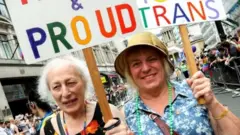 Participants at this year's Pride