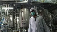 ইরানের একটি পরমাণু স্থাপনা।