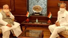 कलराज मिश्र और अशोक गहलोग