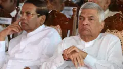 சிறிசேன மற்றும் ரணில்