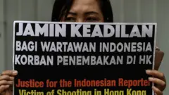 Aksi solidaritas untuk Veby Mega Indah