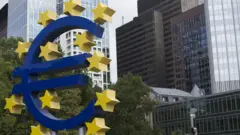 Hauptsitz der Europäischen Zentralbank in Frankfurt.