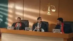 مشهد محكمة في مسلسل بطله أحمد وحيد