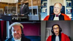 Ra'iisul Wasaare ku xigeenka iyo qareennada Soomaaliya ee kiiska ICJ