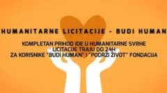 skrinšot Fejsbuk stranice Humanitarne licitacije-budi human