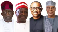 Tinubu, Kwankwaso, Obi, Atiku