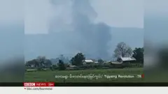 စစ်ကိုင်းတိုင်း ထီးချိုင့်ဘက်က ရွာတွေကို စစ်ကောင်စီ လေကြောင်းတိုက်ခိုက်