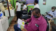 సెలూన్‌లో లైబ్రరీ