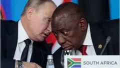 रूस पहुंचा अफ़्रीकी नेताओं का प्रतिनिधिमंडल