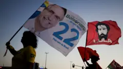 Militantes agitam bandeiracasino 10 euroLula ecasino 10 euroBolsonaro