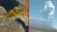 બીબીસી ગુજરાતી ઇથિયોપિયા હાયલી ગુબ્બી જ્વાળામુખી ગુજરાત બીબીસી રાખનું વાદળ પ્રદુષણ