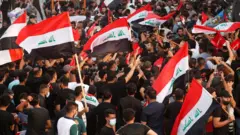 احتجاجات في العراق.