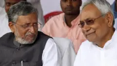 सुशील मोदी और नीतीश कुमार