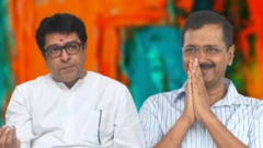 राज ठाकरे आणि अरविंद केजरीवाल