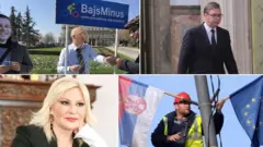 Siniša Mali i Goran Vesić, Aleksandar Vučić, Zorana Mihajlović, EU