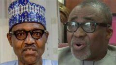 Onyeisiala Muhammadu Buhari na Omeiwu Enyinnaya Abaribe