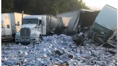 ट्रक दुर्घटना