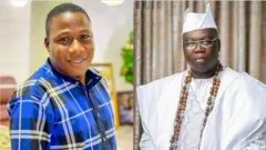 Aworan Sunday Igboho ati Iba Gani Adams