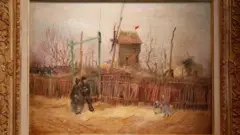 картина Вінсента ван Гога "Вулична сцена на Монмартрі"