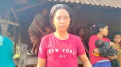 Korban berinisial D
