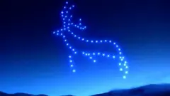 عروض ساحرة بالأضواء لاستقبال العام الجديد