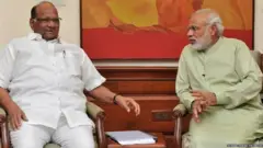 शरद पवार आणि नरेंद्र मोदी