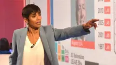 বিবিসি টেলিভিশনে নির্বাচনের ফলাফল বিশ্লেষণ করেছেন রিটা চক্রবর্তী