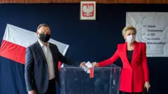 Дуда с женой