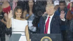 Дональд і Меланія Трамп на святкуванні Дня незалежності