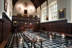 Столовая Крайст-Колледжа в Кембридже