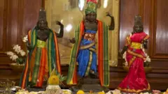 Bronze sculptures