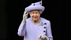 Image shows Elizabeth II