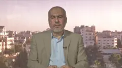غازي حمد عضو المكتب السياسي لحركة حماس في غزة