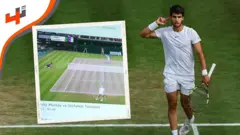 زار محمد طه بطولة ويمبلدن للتعرف على أهم التقنيات التي يتم ساتخدامها هناك ومنها الذكاء الاصطناعي للتنبؤ بنتائج المباريات.